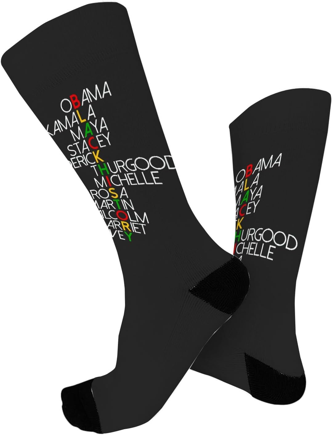 Brilliant Black Kid Black History Month Dress Socks