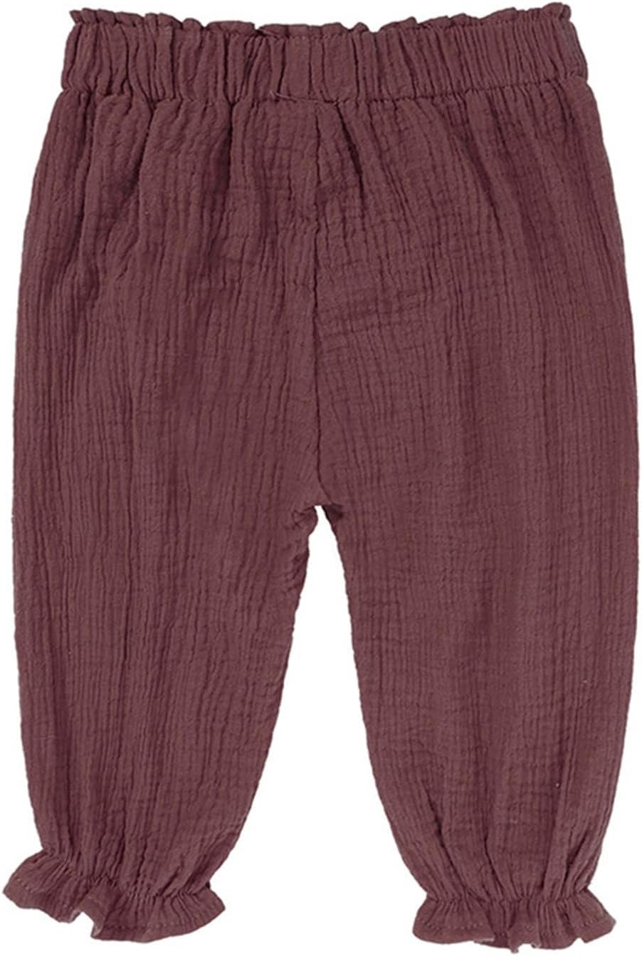 Cotton Lightweight Pants for Kids Toddlers