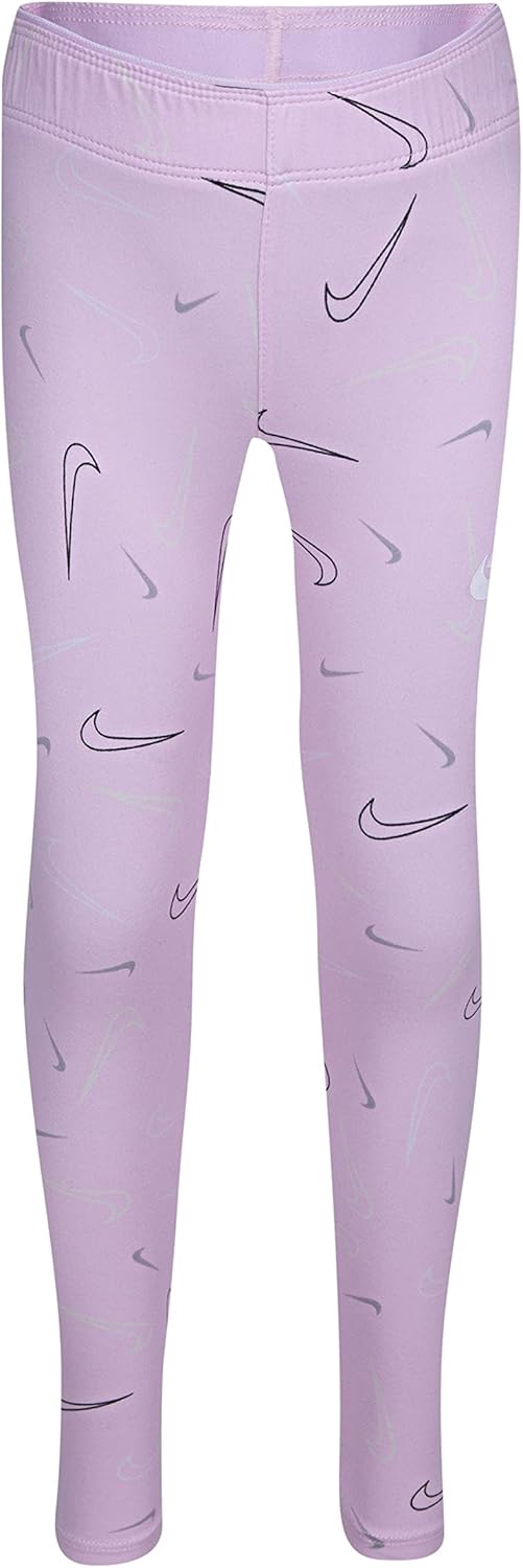Stylish Nike Swooshfetti Leggings for Toddlers Super comfy and playful design