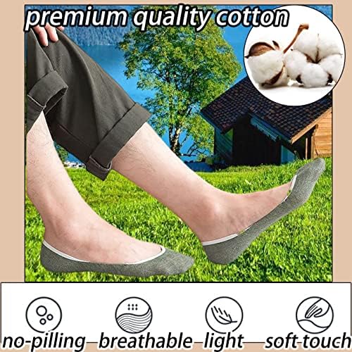 Premium No-Show Liner Socks for Men