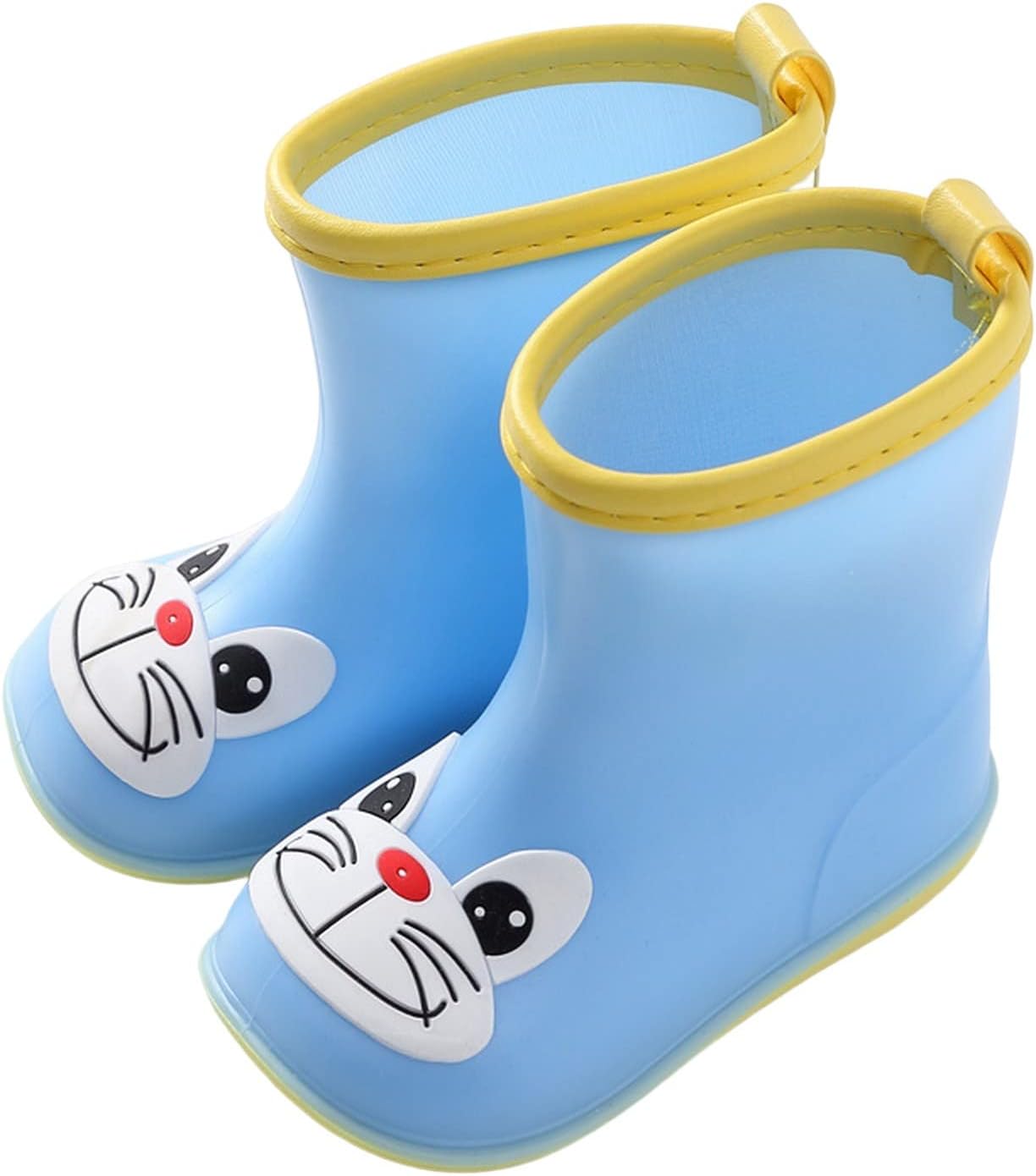 Egmy Blue Cat Rain Shoes for Kids
