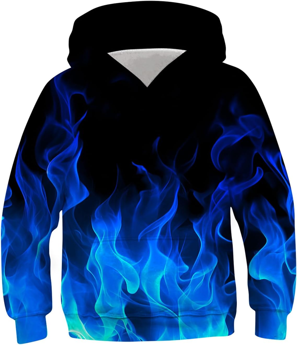 TUONROAD Boys Girls 3D Printed Lightweight Pullover Hoodie