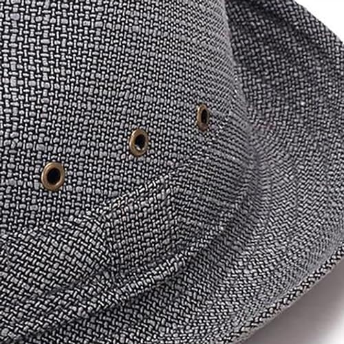 Versatile Panamera Felt Flat Top Hat for Men Classic Trendy Design