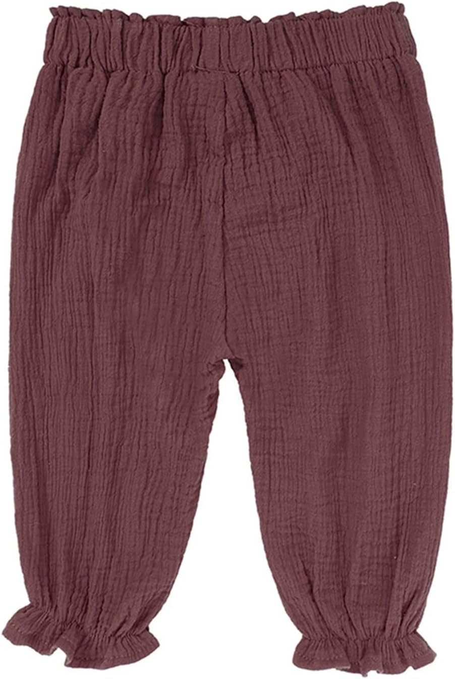 Cotton Lightweight Pants for Kids Toddlers