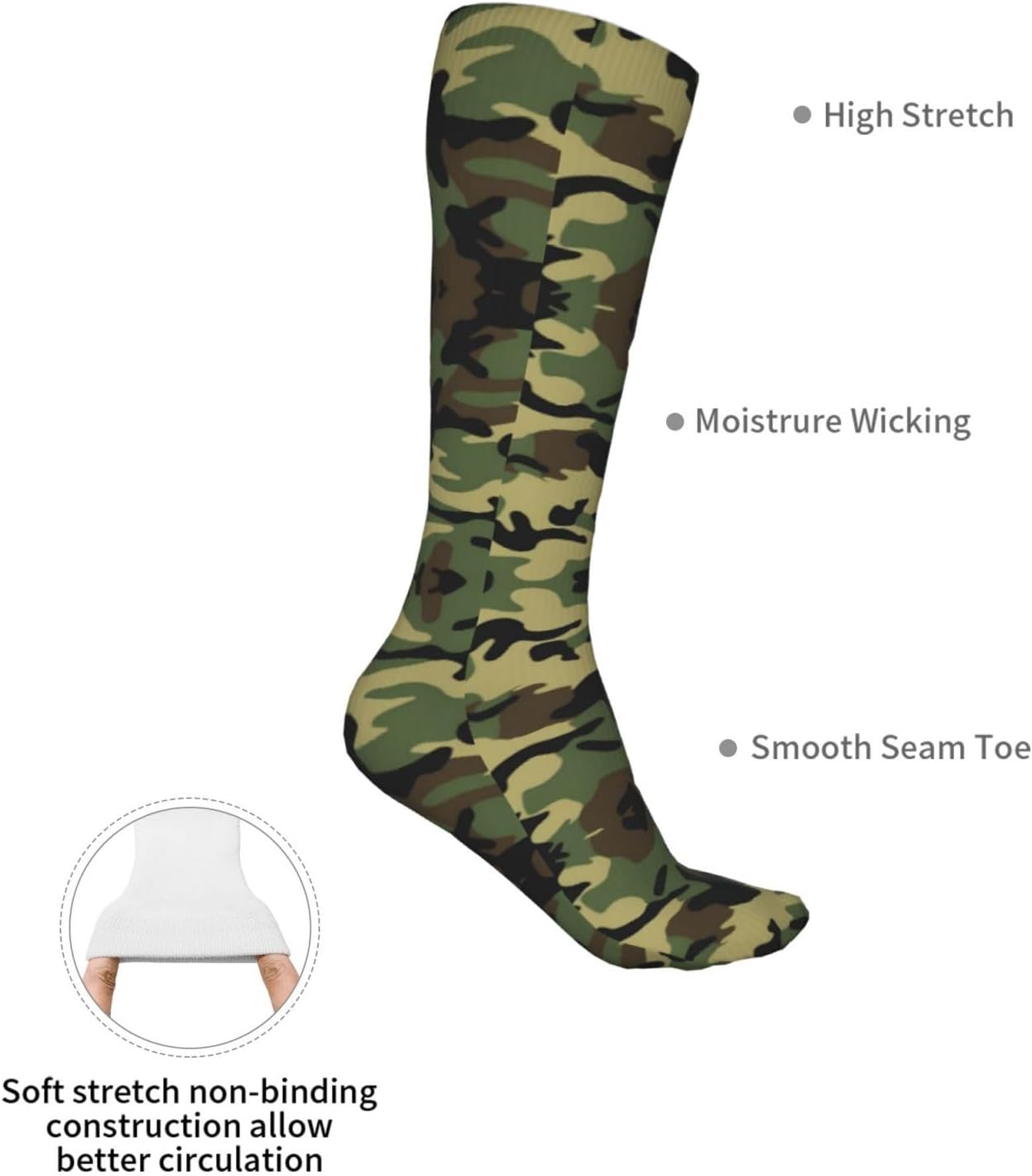 Comfortable Stylish Kids Knee High Compression Socks