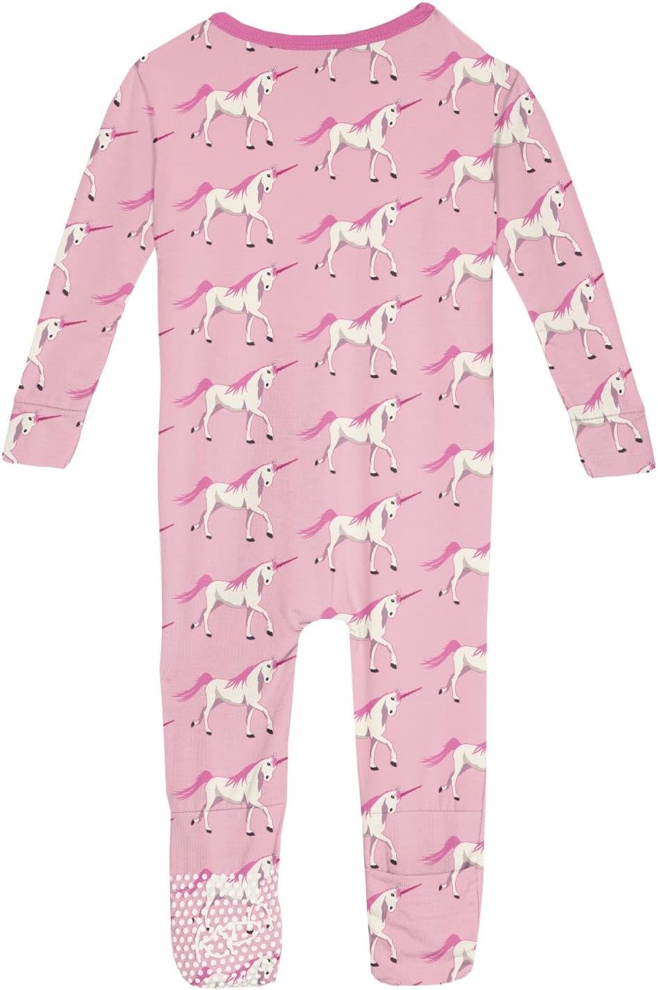 KicKee Pants Print Convertible Sleeper with Zipper