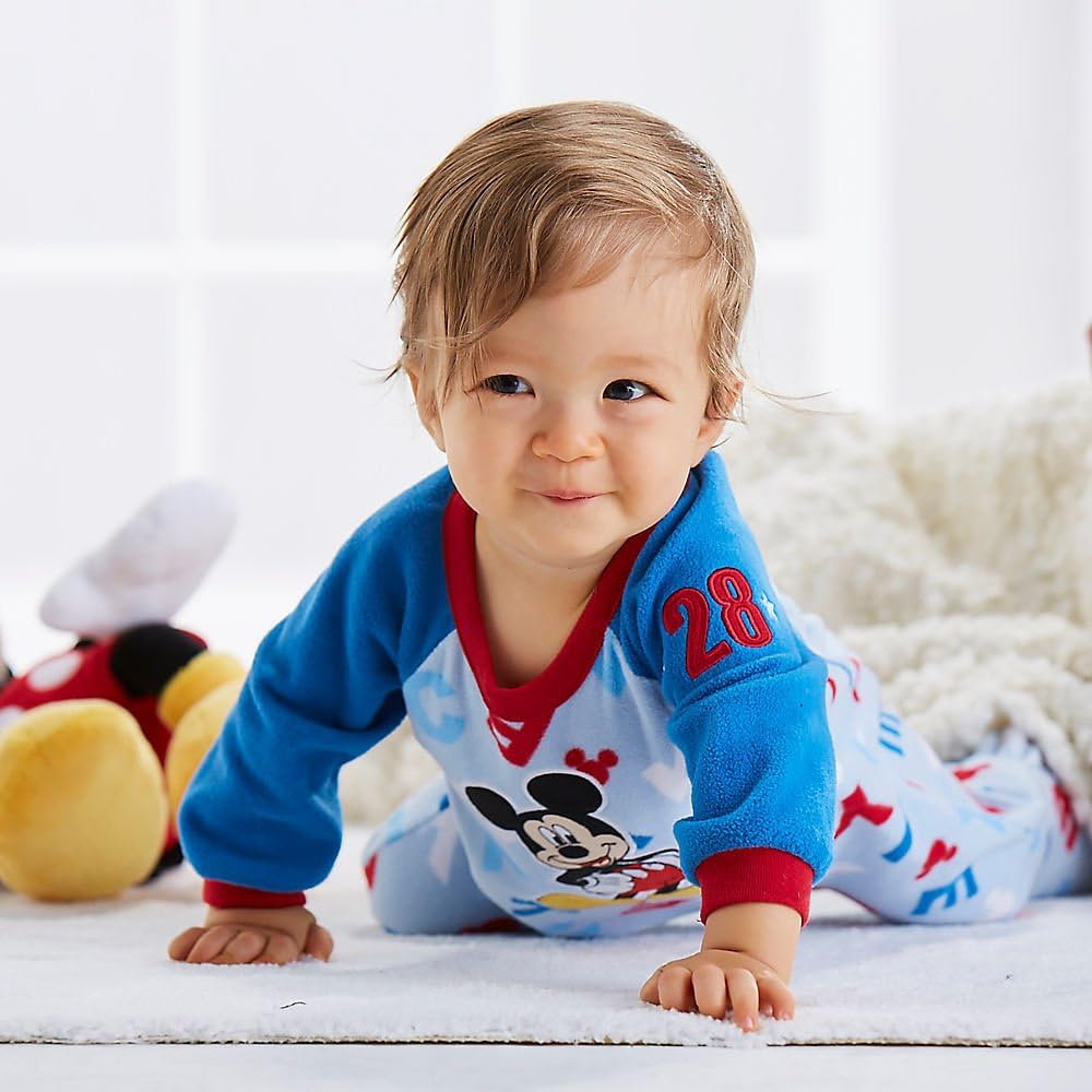 Disney Store Mickey Mouse Snap Blanket for Baby Sleepers