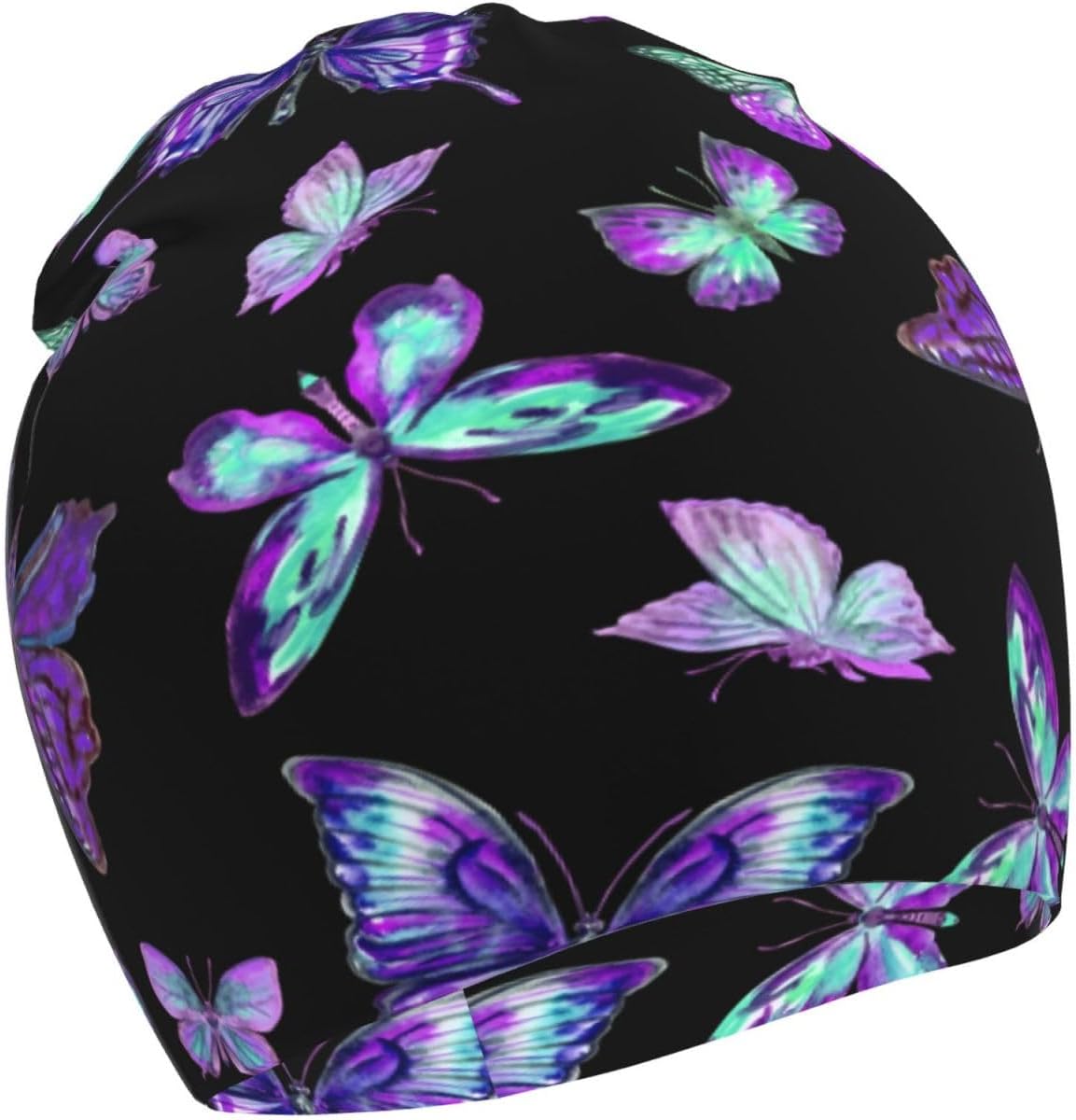 Butterfly Kids Beanie Hats Warm Knit Cap