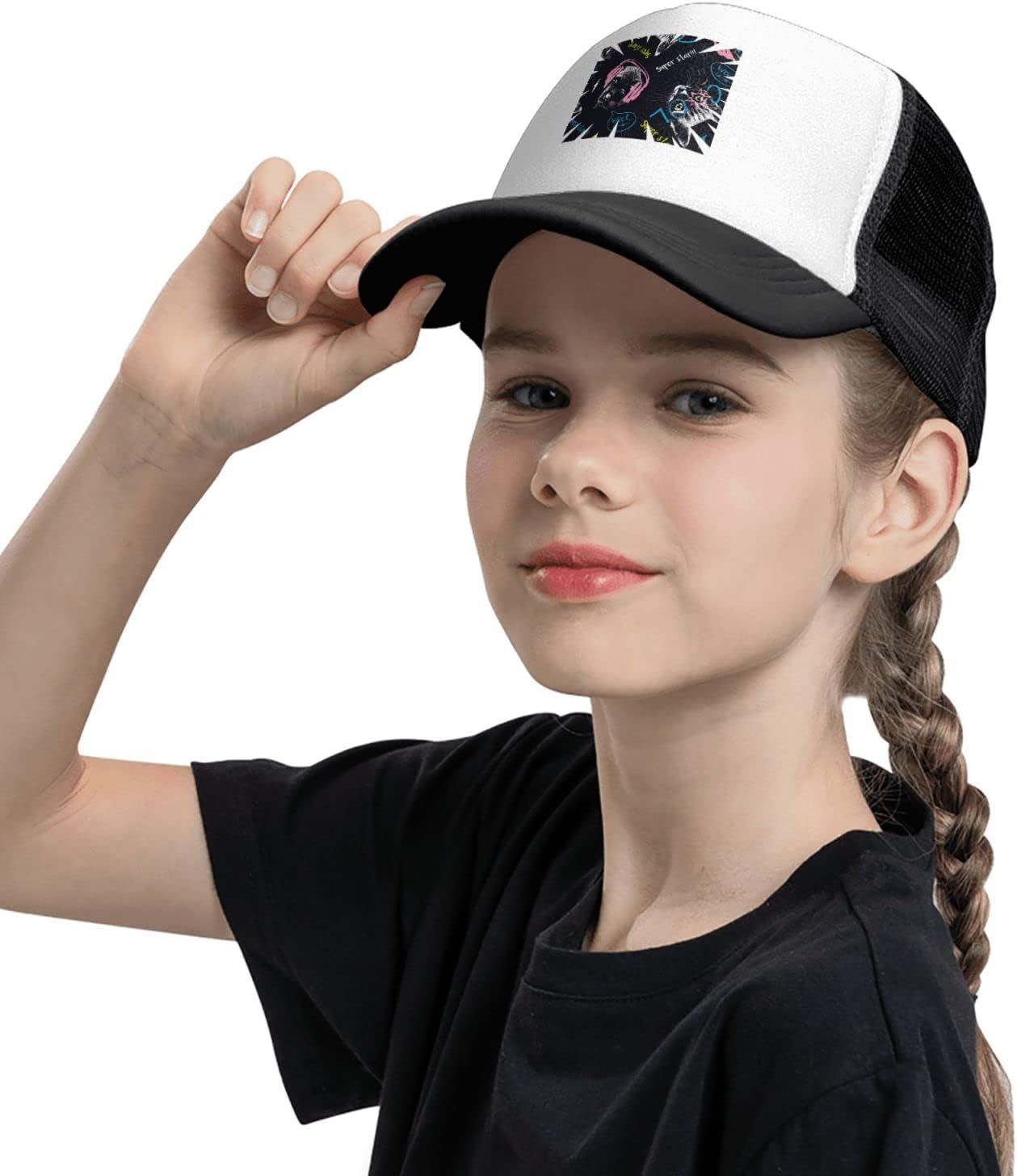 Adjustable Baseball Hat for Kids Ages 4-10