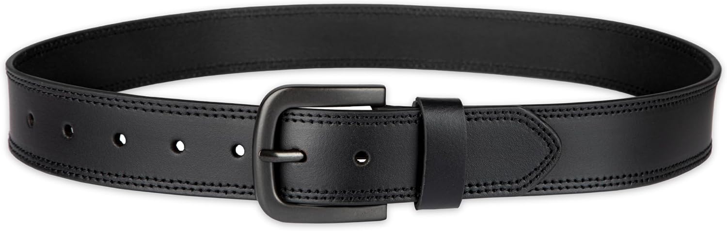 Dickies Mens Casual Leather Belt Work Inspired Design Premium Quality Adjustable Fit