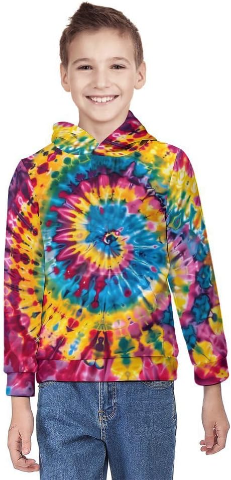 Stylish Boys 3D Printed Pullover Hoody