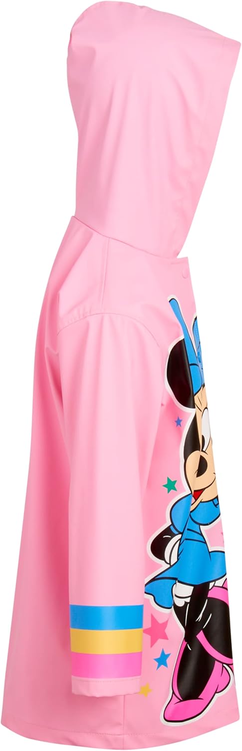 Disney Girls Raincoat with Minnie or Frozen Print 1