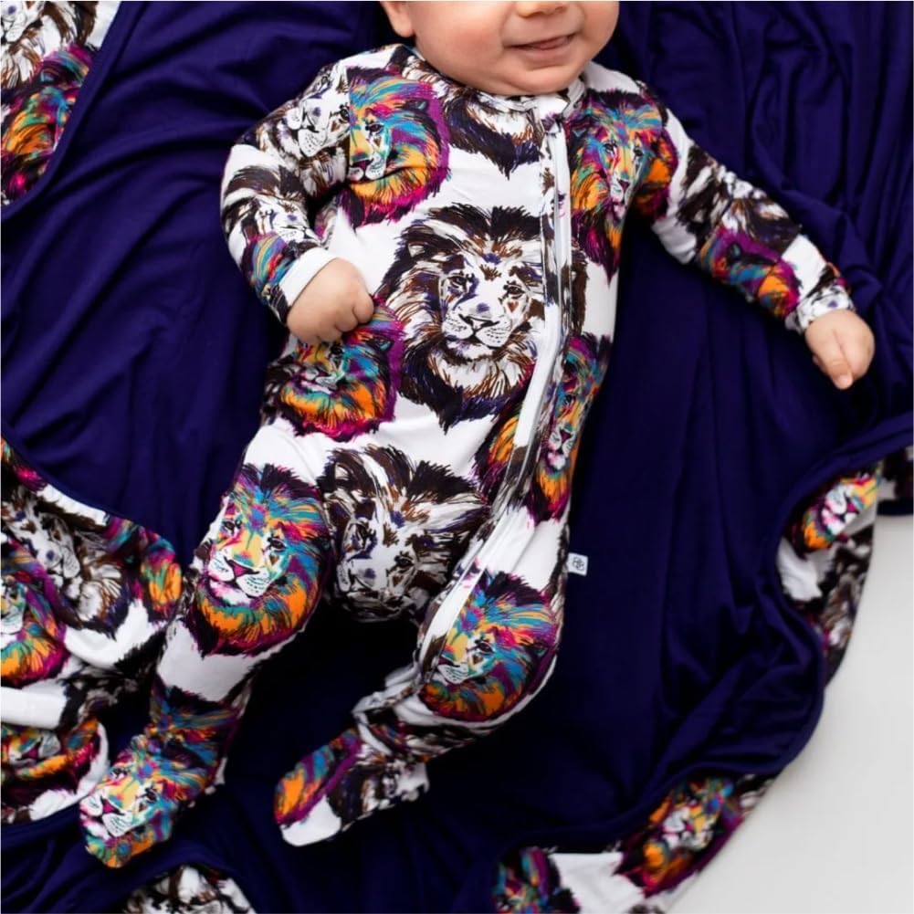 Bums Roses Bamboo Footies for Babies