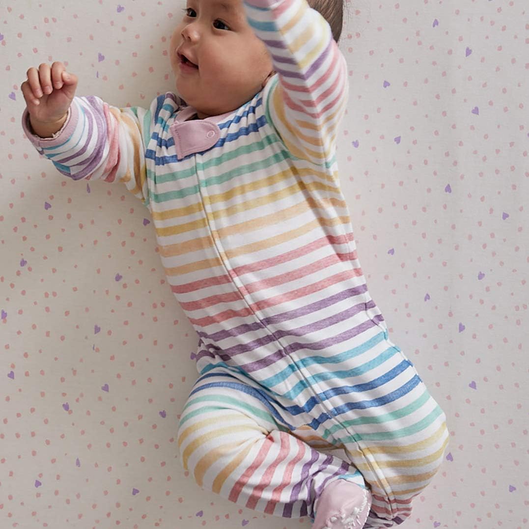 HonestBaby Sleep Play Pajama Sleeper for Baby Girls - comfy and safe