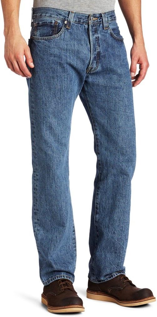 Levis Mens 501 Original Fit Jeans 1