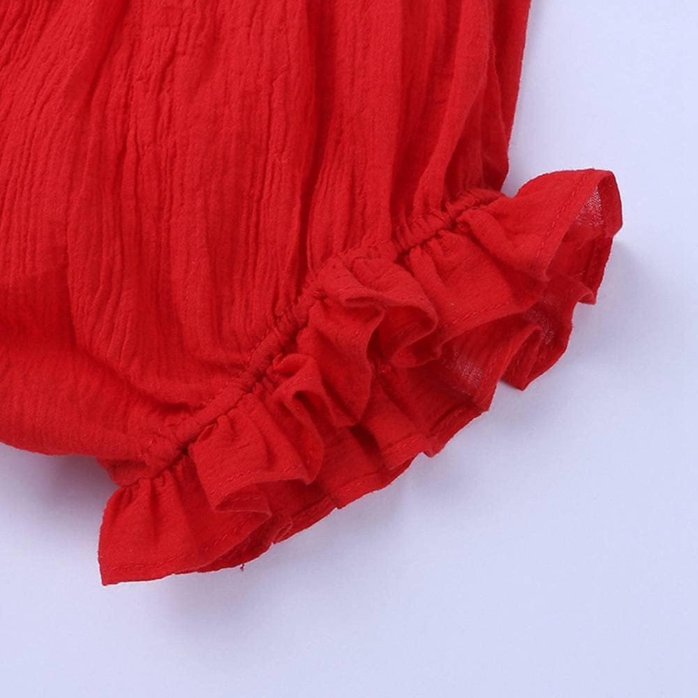 DCUTERQ Cotton Linen Shorts for Toddler