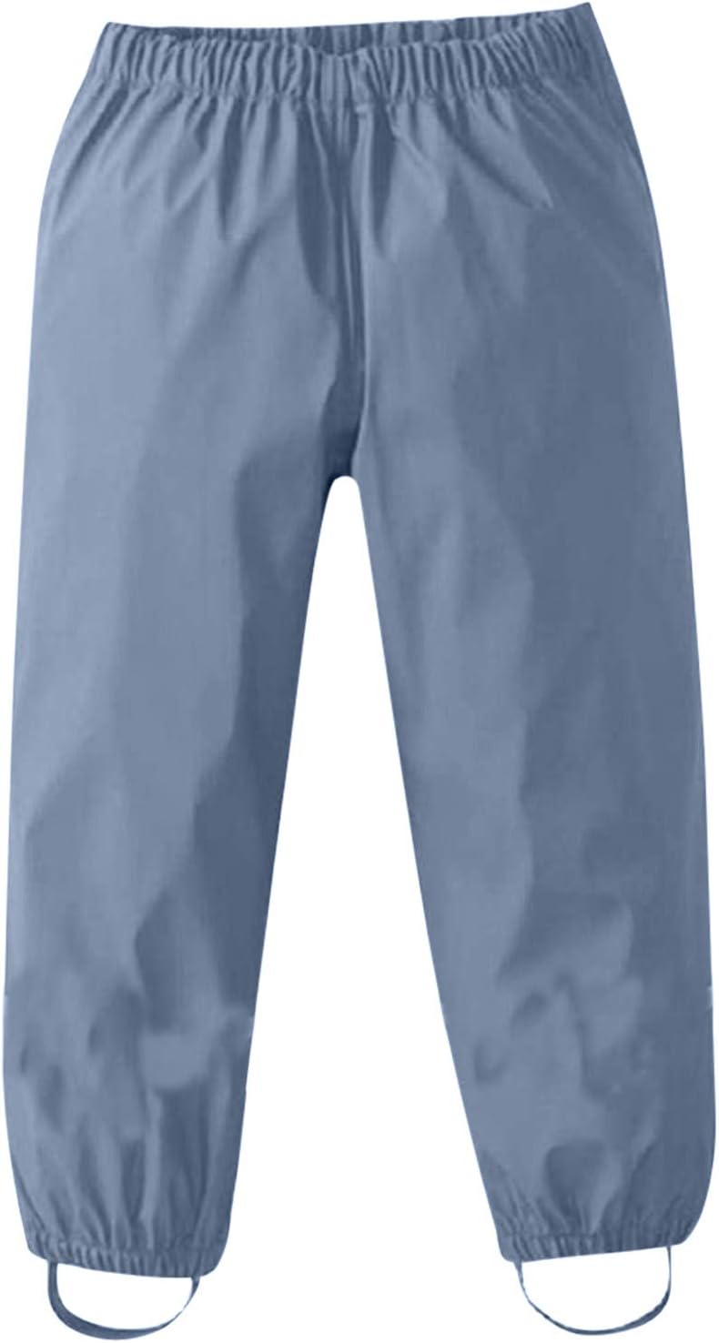 RNTOP Kids Waterproof Rain Coats Pants