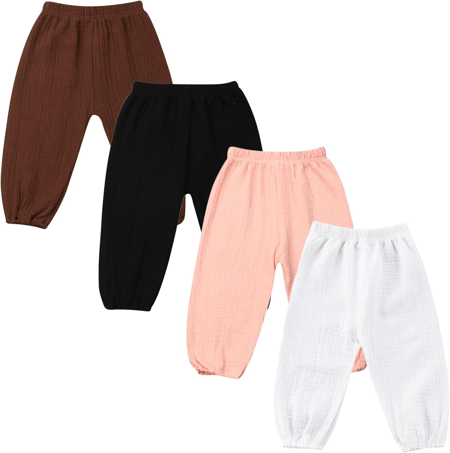 Cotton Linen Joggers for Toddlers