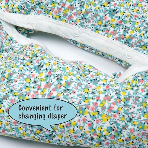Cotton Multi Pack Long Sleeve Baby Jumpsuits for Girls