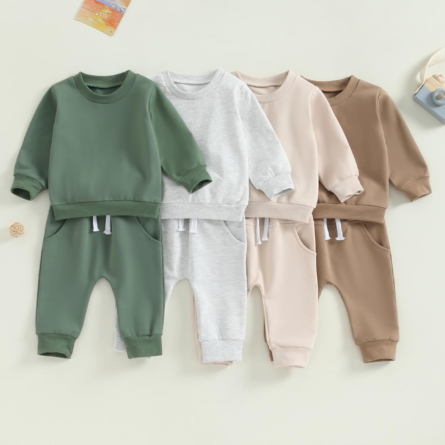 Organic Cotton Toddler Outfit Set