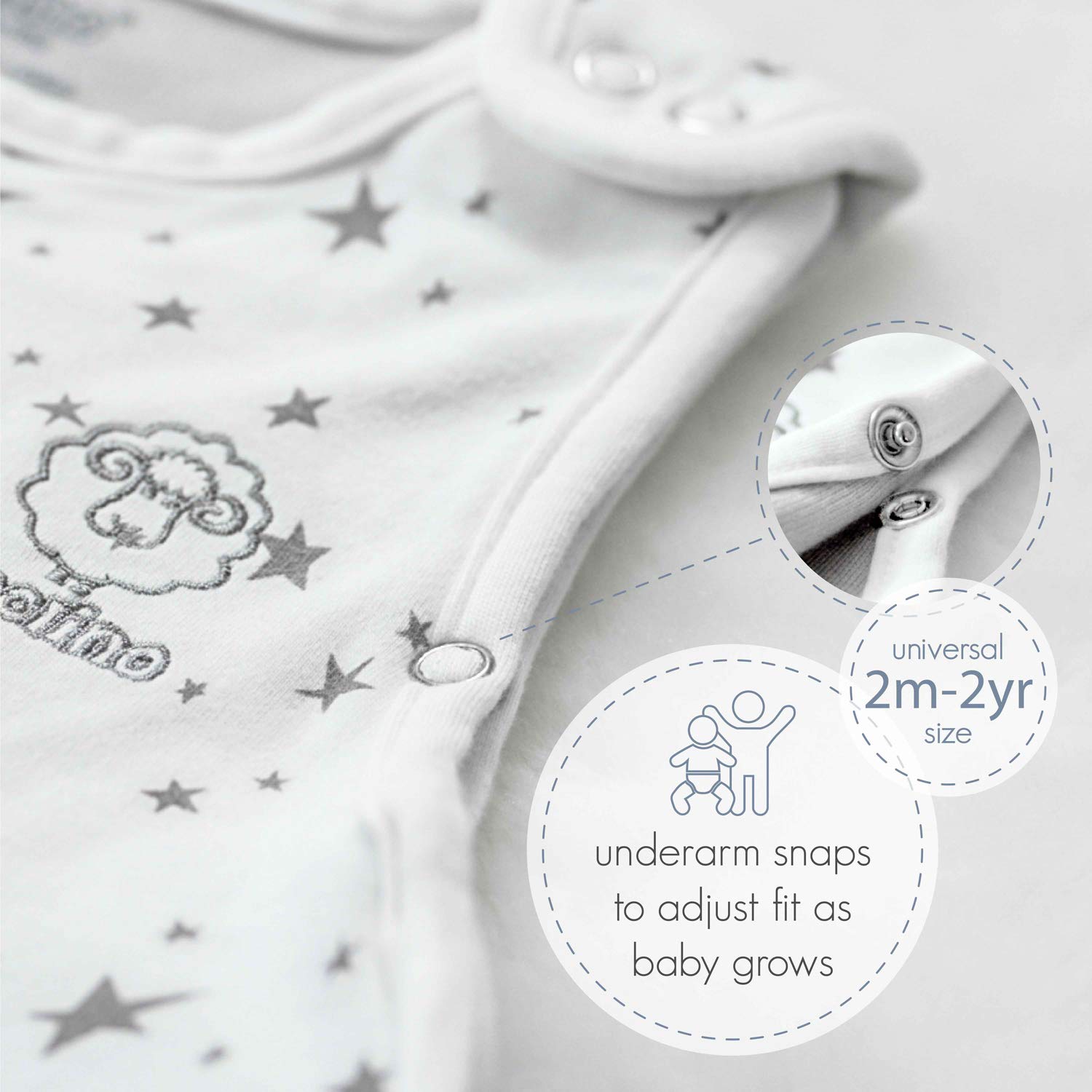 Woolino Merino Wool Sleep Sack