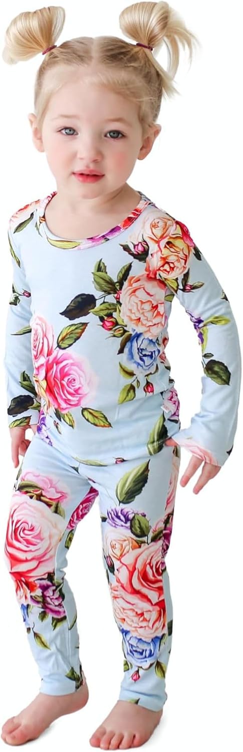Soft Cooling Bamboo Pajamas for Girls