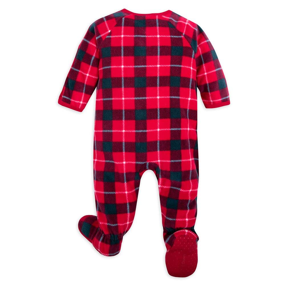 Disney Mickey Mouse Holiday Blanket Sleepers for Infants 3-6 Months