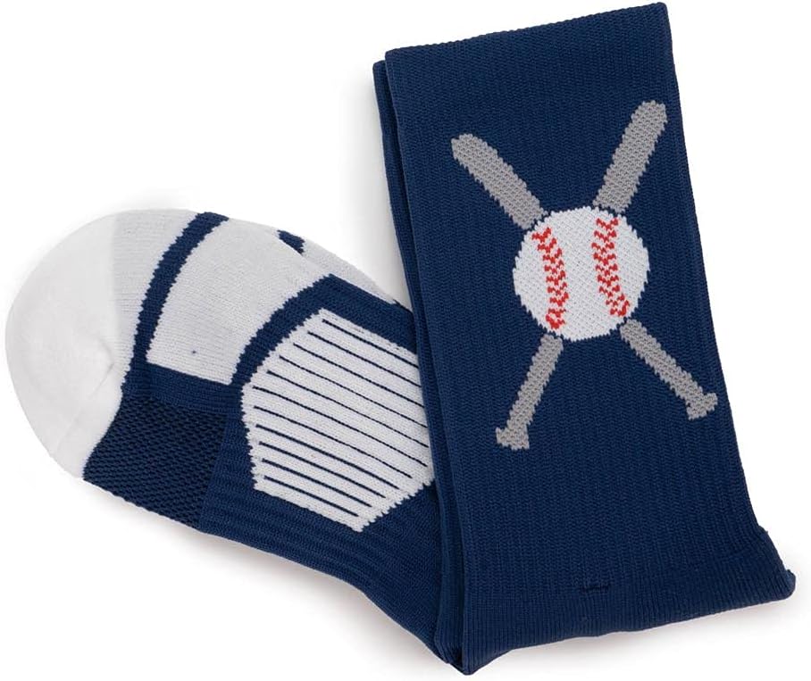 ChalkTalkSPORTS Baseball Mid-Calf Socks for Youth Adults