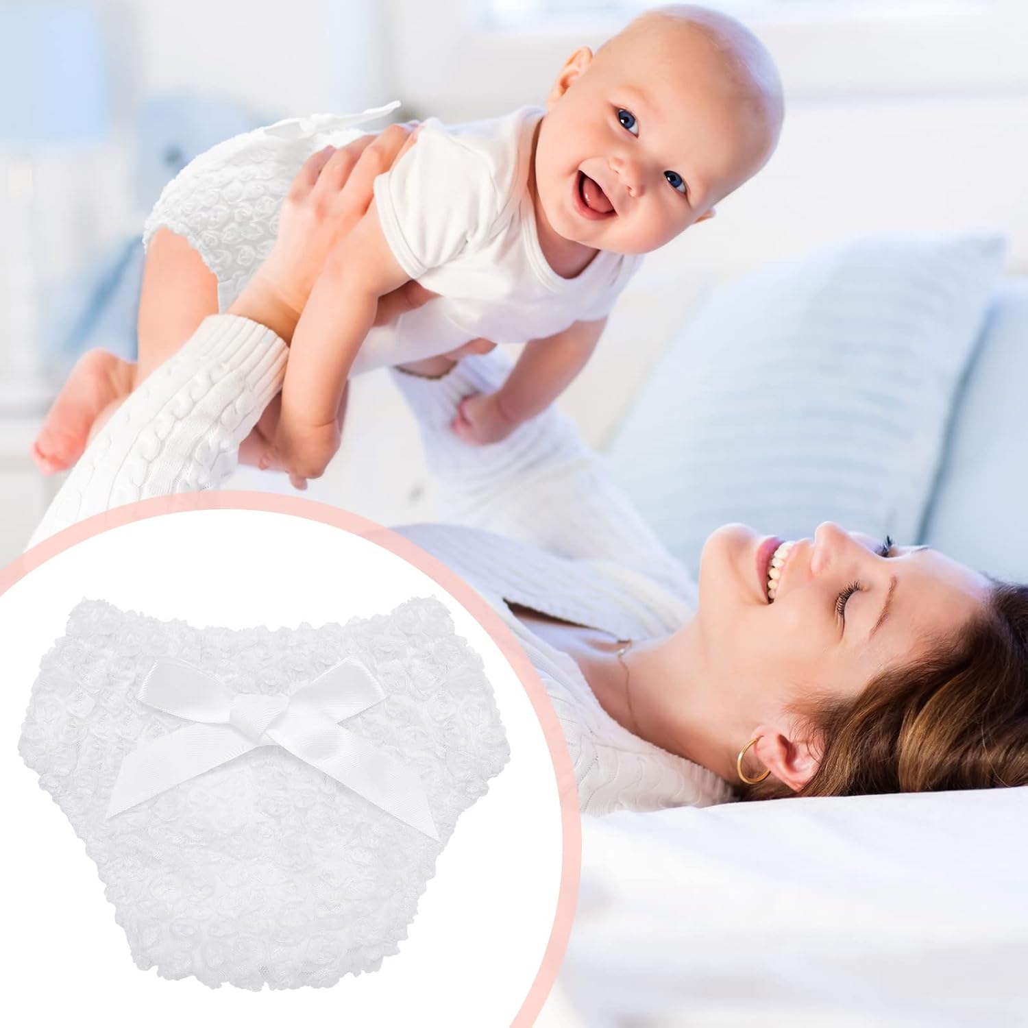 Eurzom 3-Piece Baby Bloomers Cute comfy for Toddler Girls