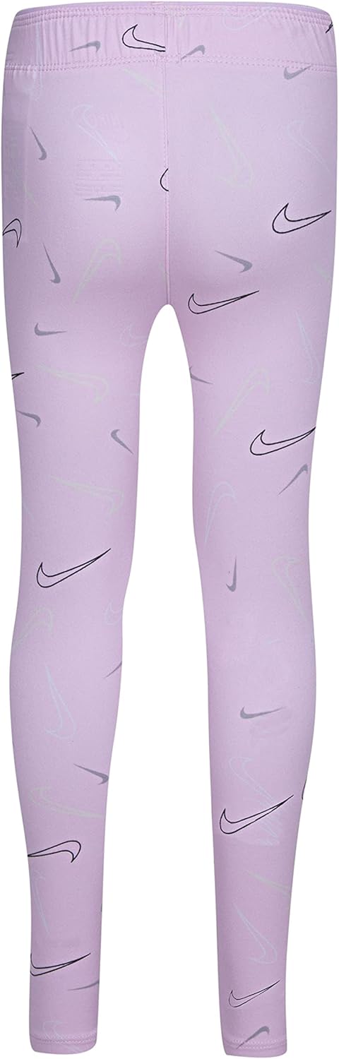 Stylish Nike Swooshfetti Leggings for Toddlers Super comfy and playful design