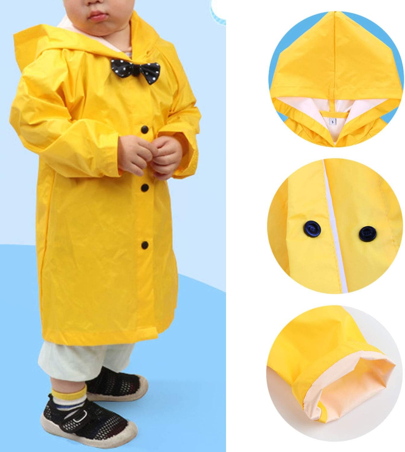 Evelin LEE Lightweight Rain Jacket for Kids