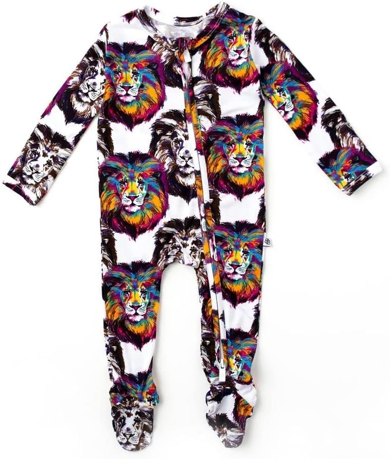 Bums Roses Bamboo Footies for Babies