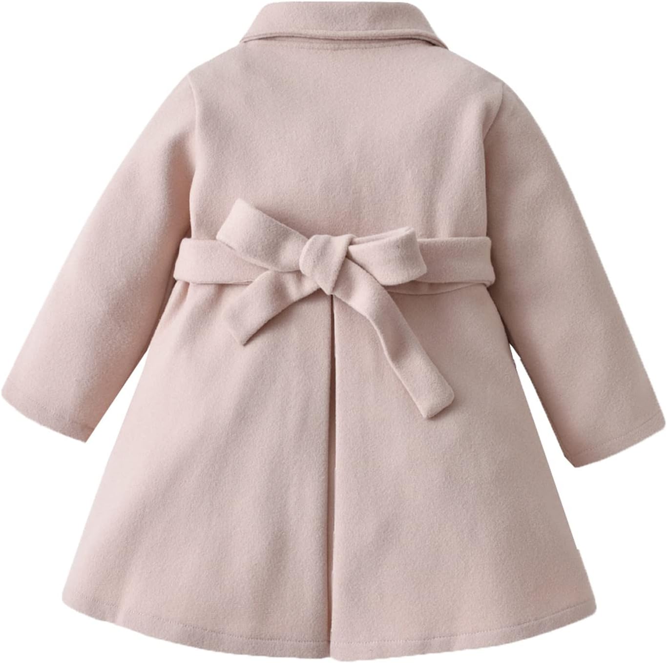 Unique Solid Color Winter Jacket for Girls