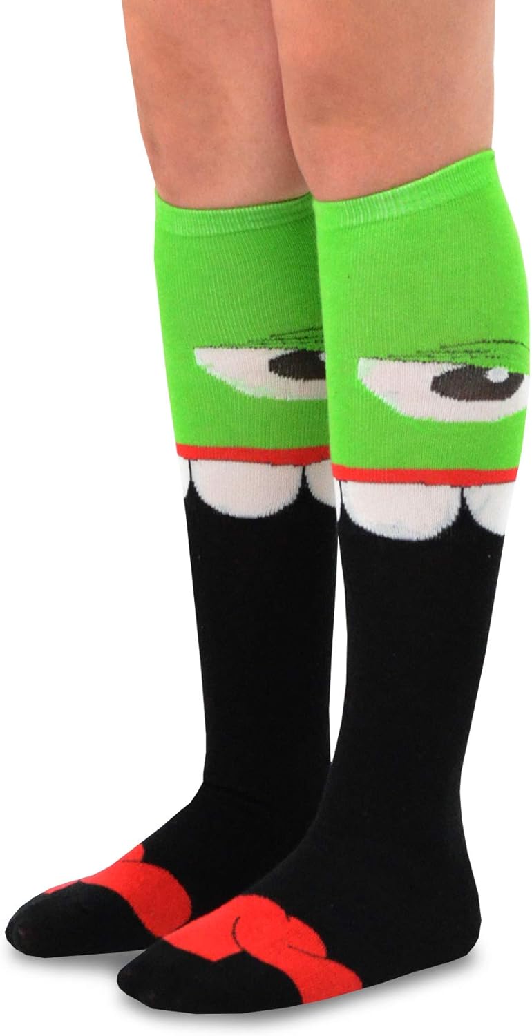 TeeHee Crazy Fun Knee High Socks for Women Party Events