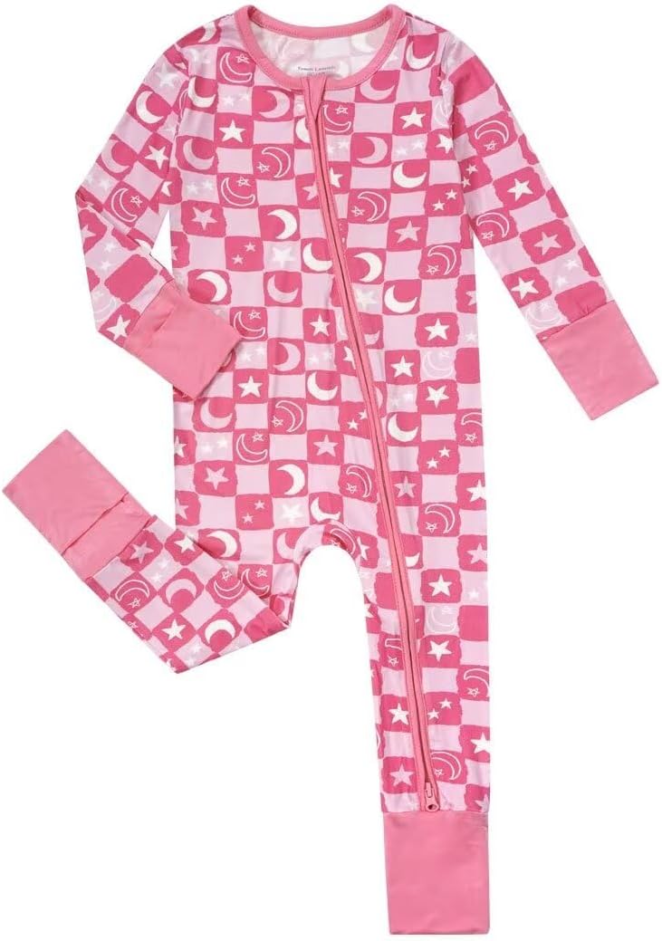 Teach Leanbh Soft Bamboo Viscose Baby Romper with Mittens and Feet Cuffs