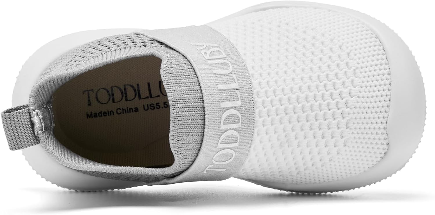 TODDLLUBY Toddler Non-Slip Sock Shoes for Boy Girls