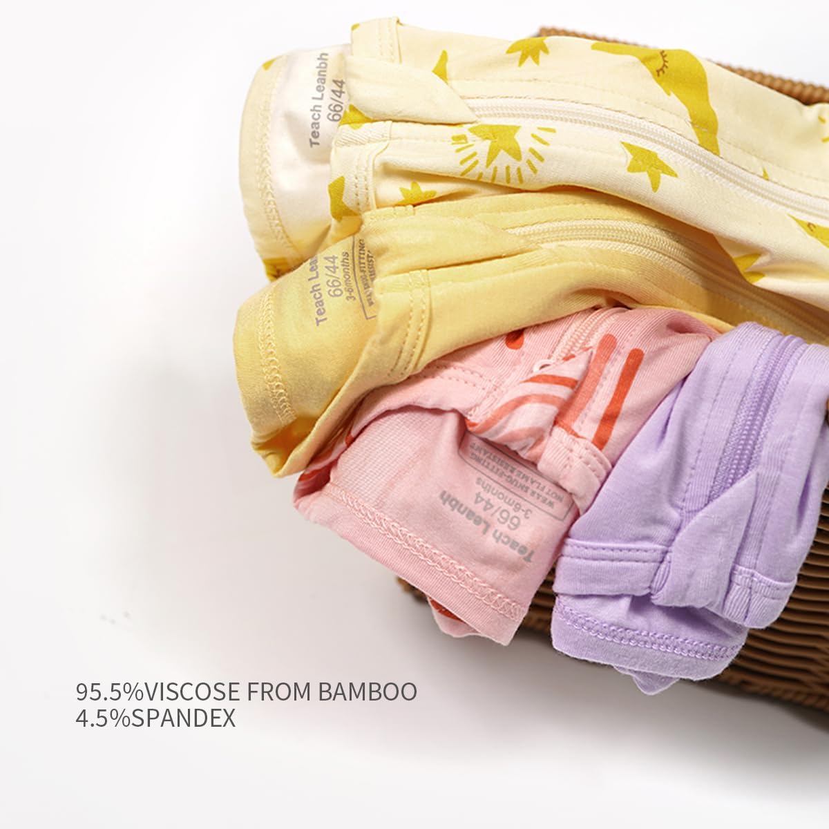 Teach Leanbh 2 Pack Bamboo Viscose Pajamas