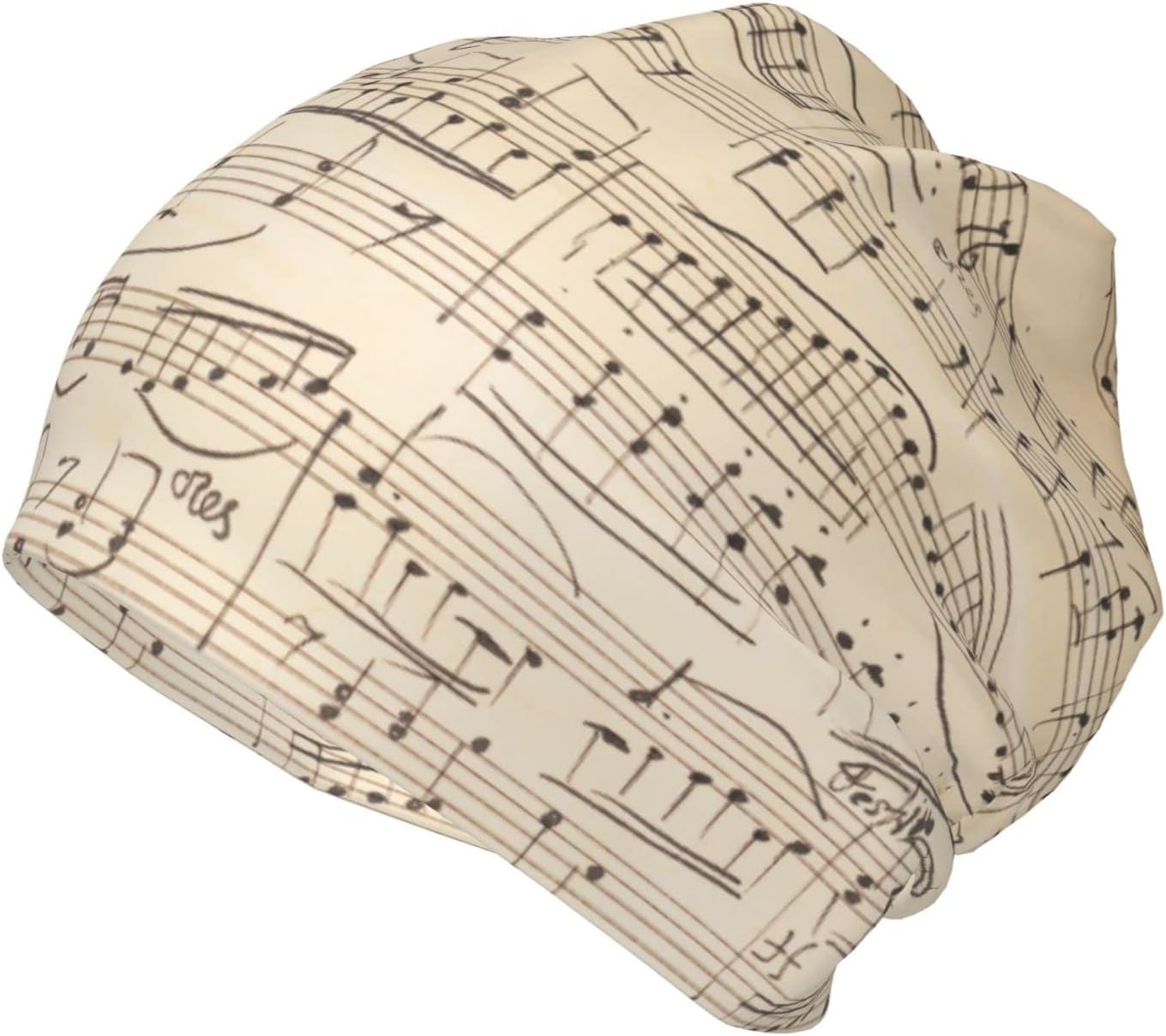 Retro Music Notes Kids Beanies