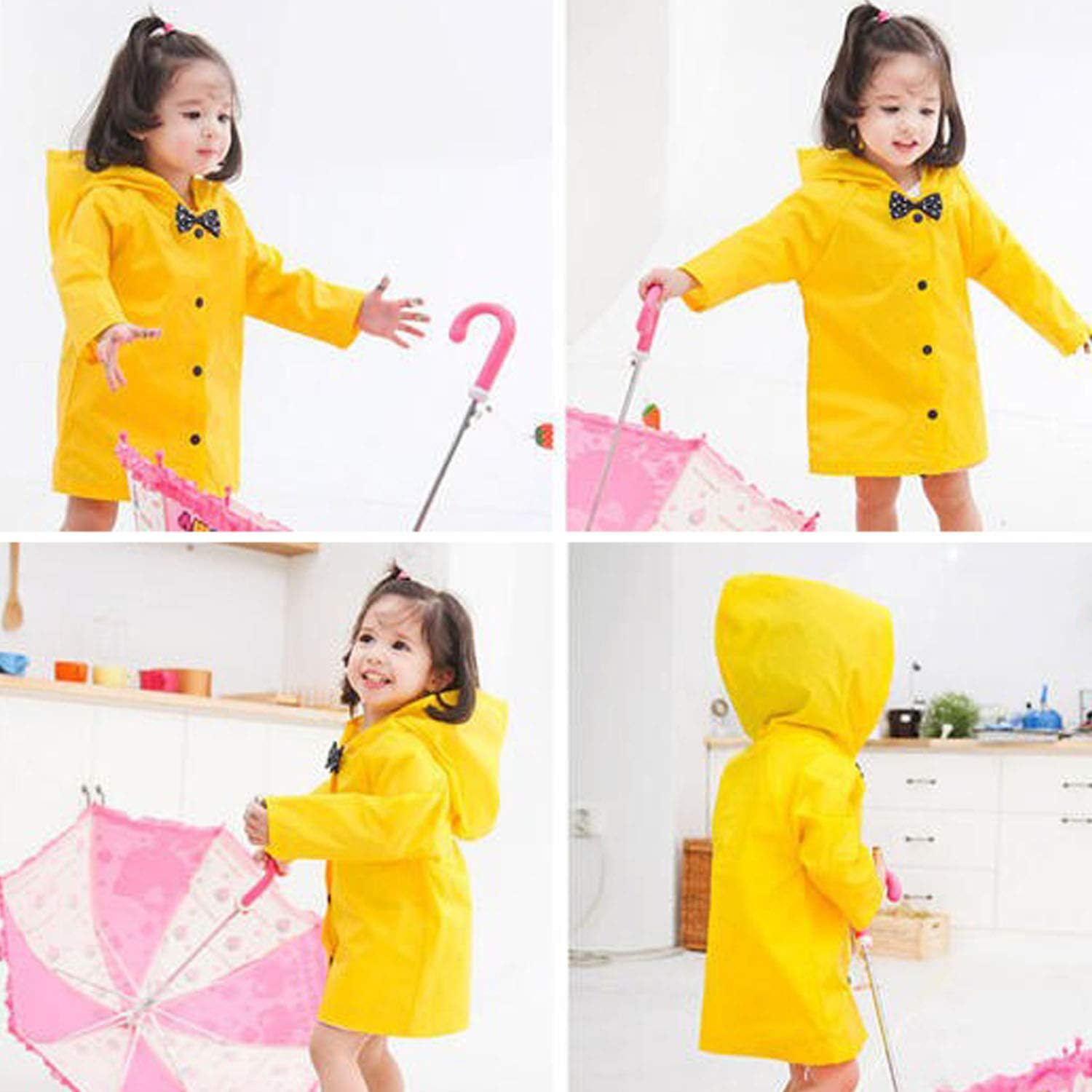 Evelin LEE Lightweight Rain Jacket for Kids
