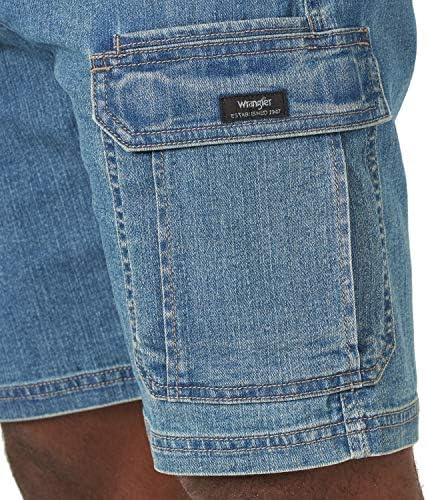 Wrangler Authentics Mens Classic Cargo Stretch Short Style Comfort