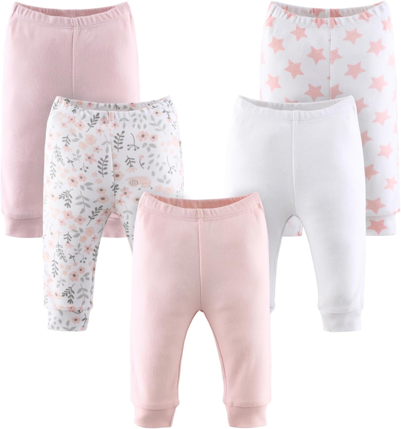 The Peanutshell 5-Piece Baby Pants Set