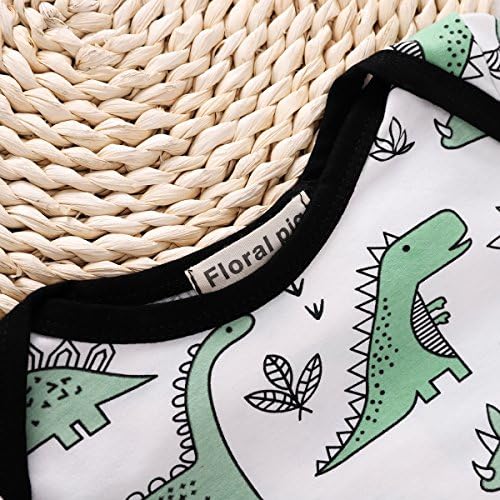COLOOM Toddler Dinosaur Sleep Outfit