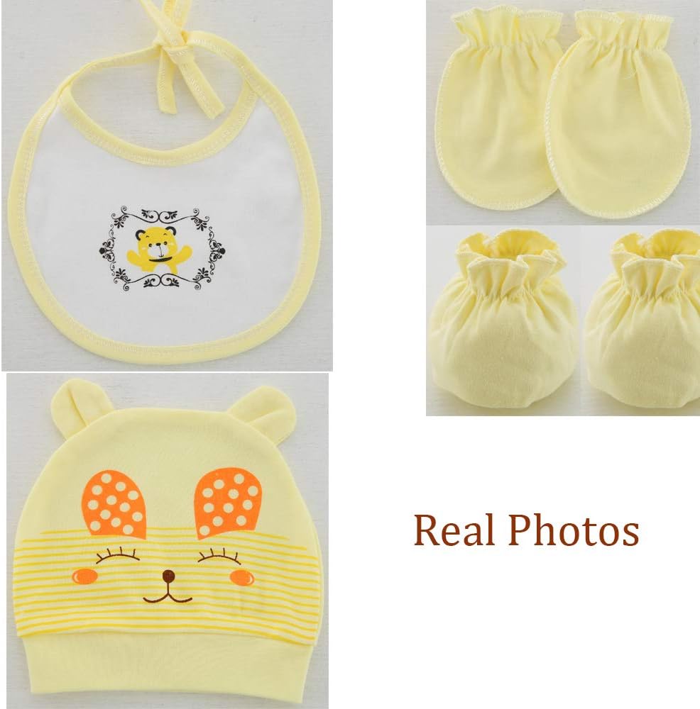 Okpuzee 18PCS Newborn Baby Girl Clothes Preemie Outfit 0-3 Months