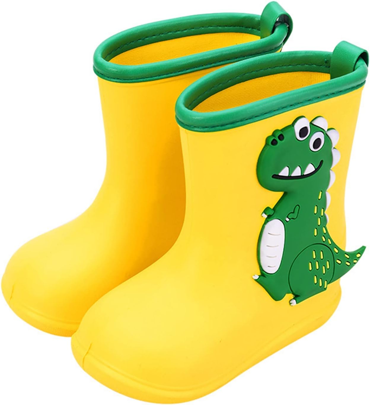 Cartoon Dinosaur Toddler Kids Rain Boots US Age 12