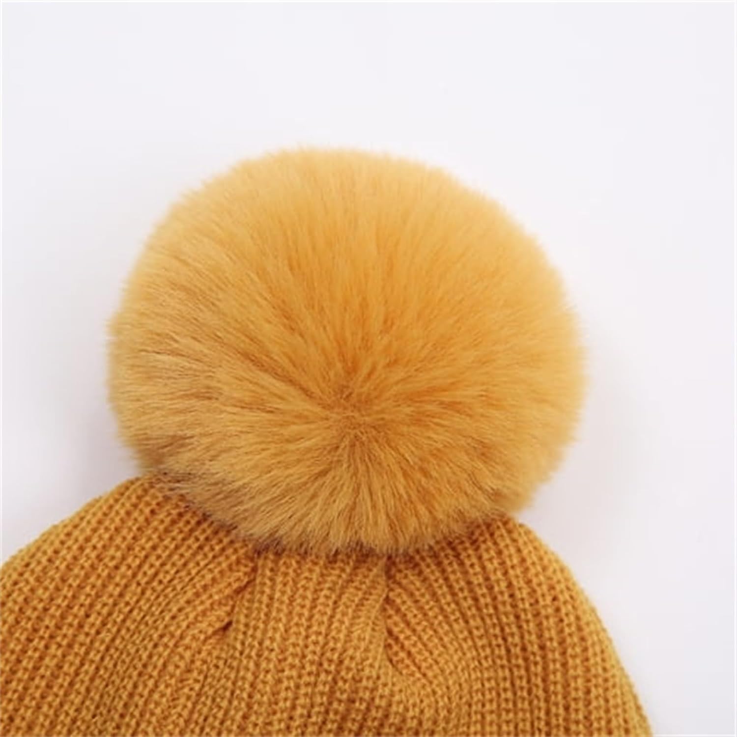 Knitted Satin Baby Beanies with Bow for Infants and Newborns