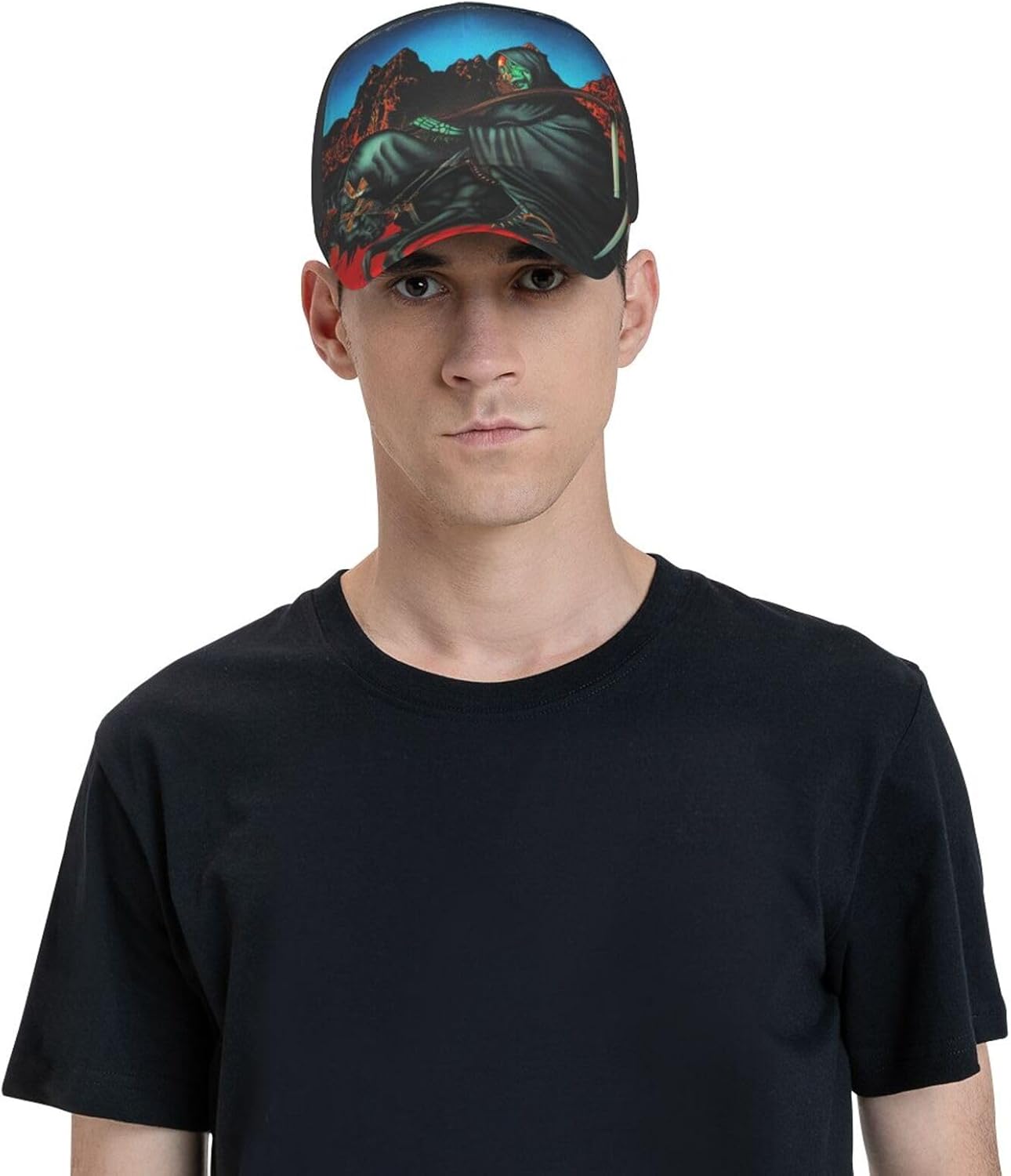 Adjustable Baseball Cap Cool Breathable for Day Night Use