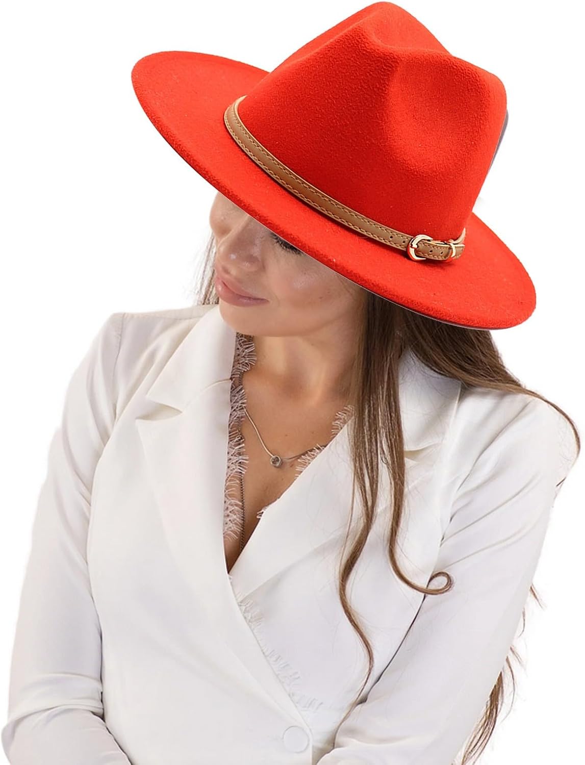 Wide Brim Cowboy Hat for Girls and Kids
