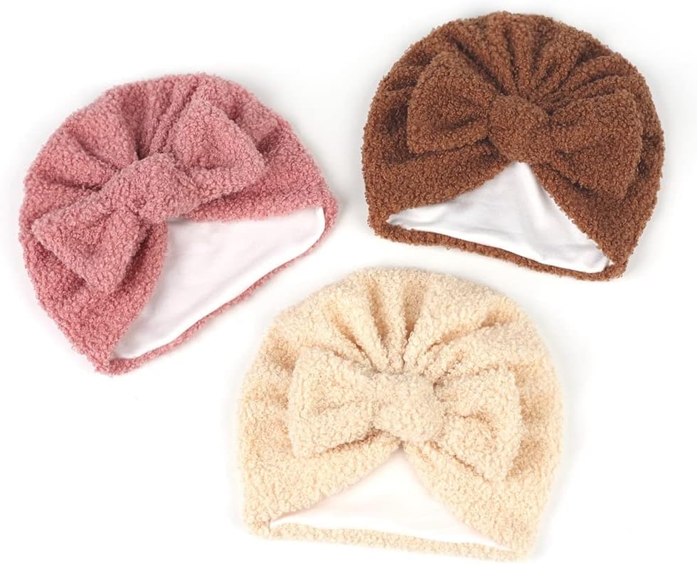 EUBUY Baby Turban Hat SoftWarmUnique Design Multi-Purpose Cap