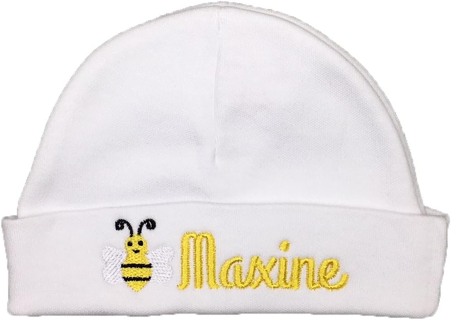 Avas Miracles Personalized Baby Bumble Bee Hat