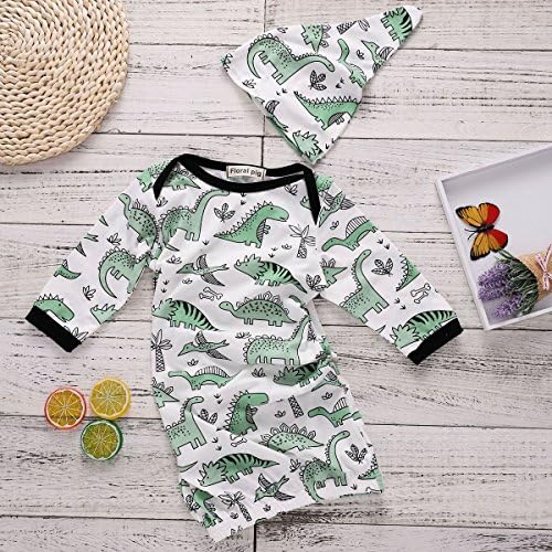 COLOOM Toddler Dinosaur Sleep Outfit